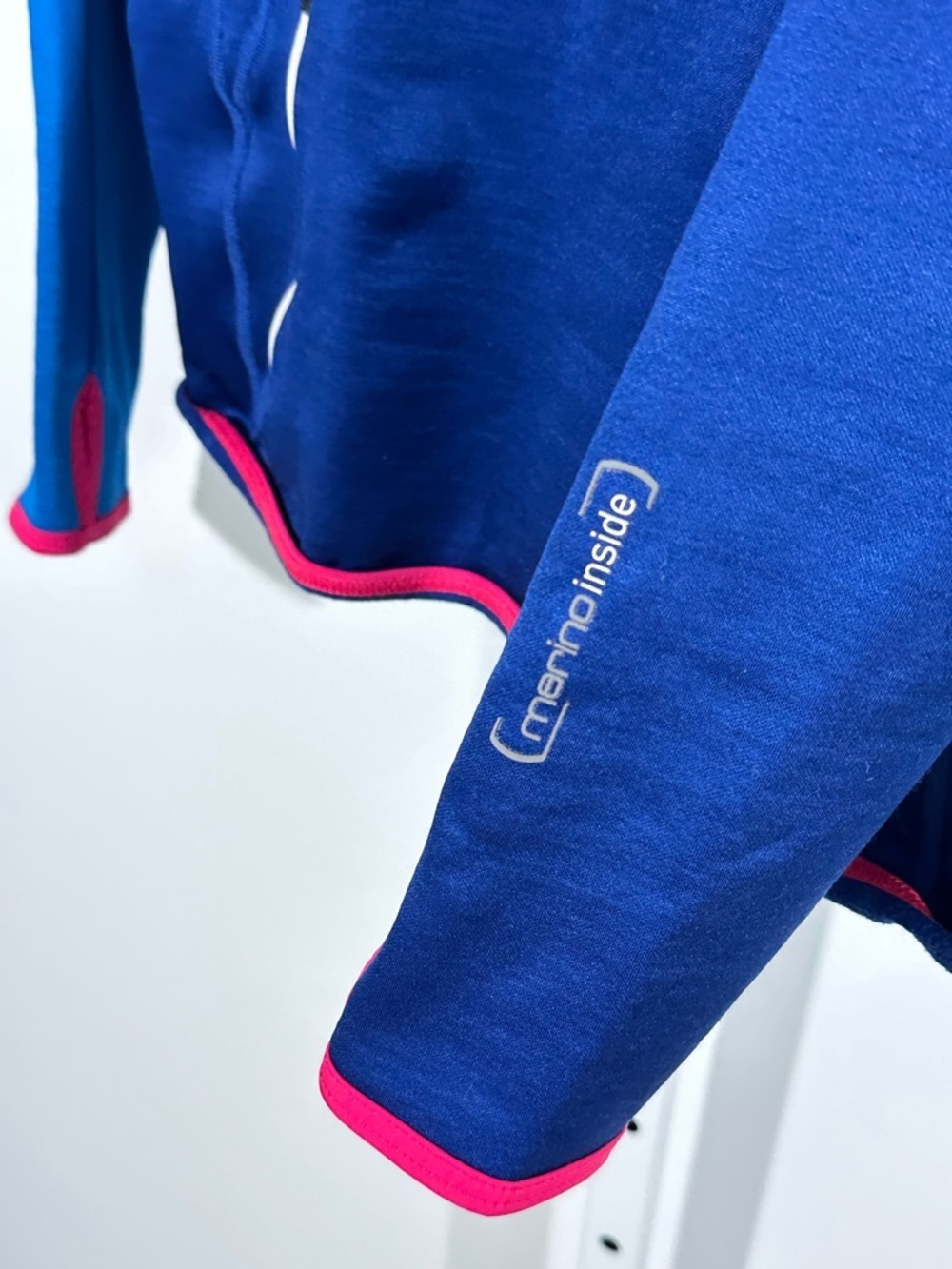 Ortovox Merino Fleece Zip Neck Technical Hoodie Women’s Large Ski Base Layer - Picture 8 of 8